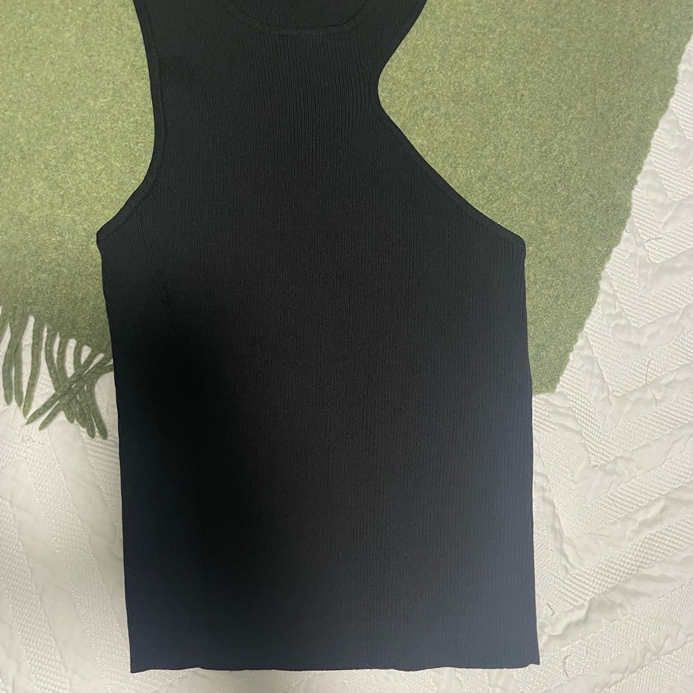 Endless Rose Black Tank Top